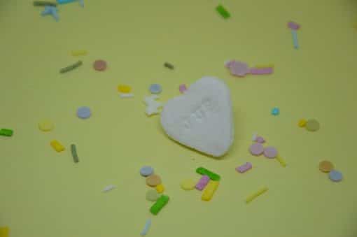 Hartjes snoep broche juf - Afbeelding 5