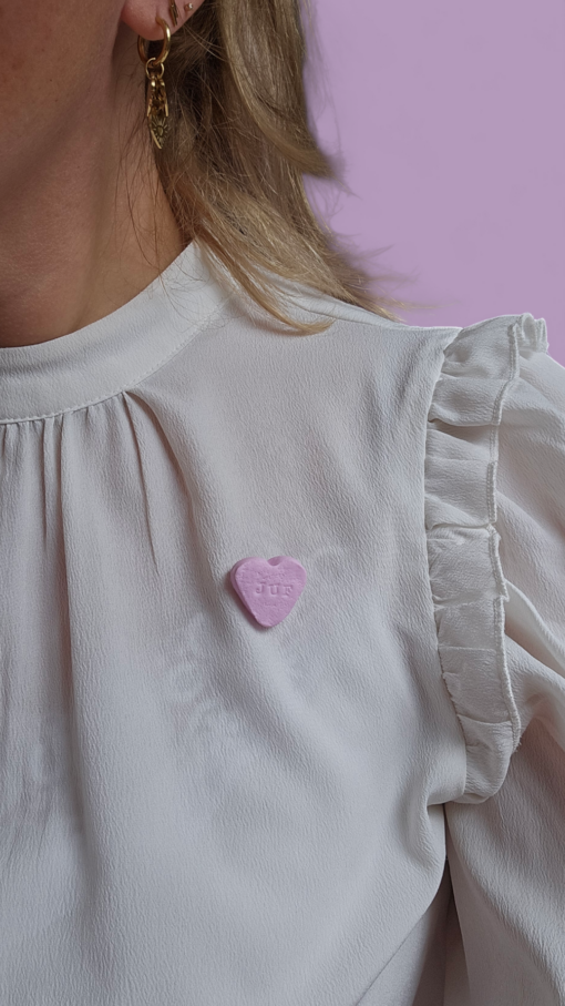 Hartjes snoep broche juf - Afbeelding 9