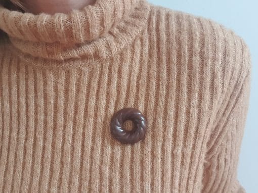 Pin broche kerstkransje - Afbeelding 2