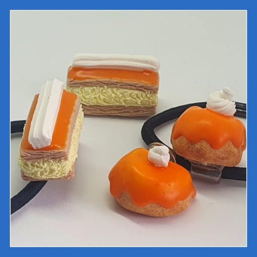 Pin broche oranje tompouce - Afbeelding 2