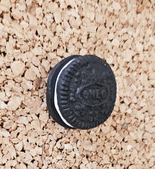 Pin oreo zwart