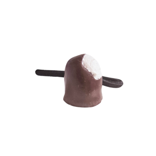 Haarelastiek choco zoen