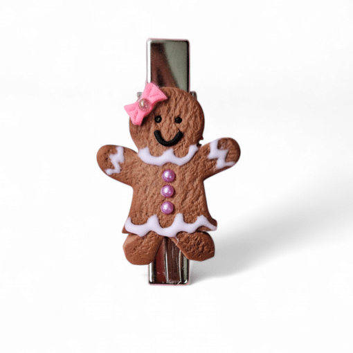 Haarknipje gingerbread - Afbeelding 2
