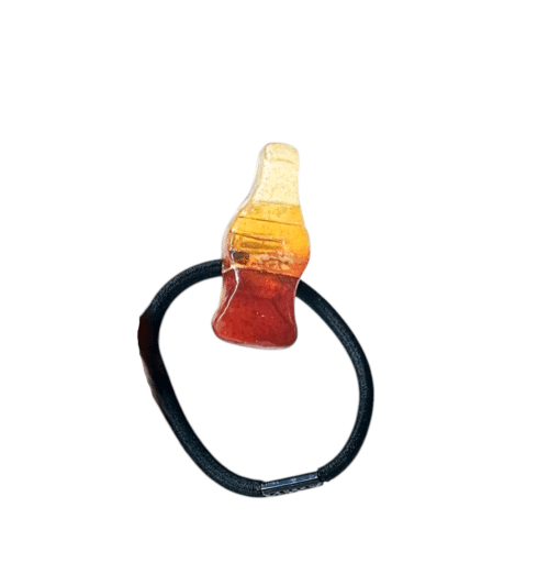 Haarelastiek cola flesje