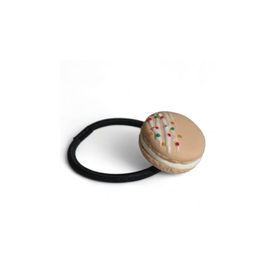 Haarelastiek macaron sprinkles